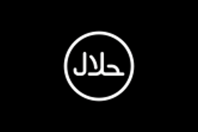 Halal certified products logo